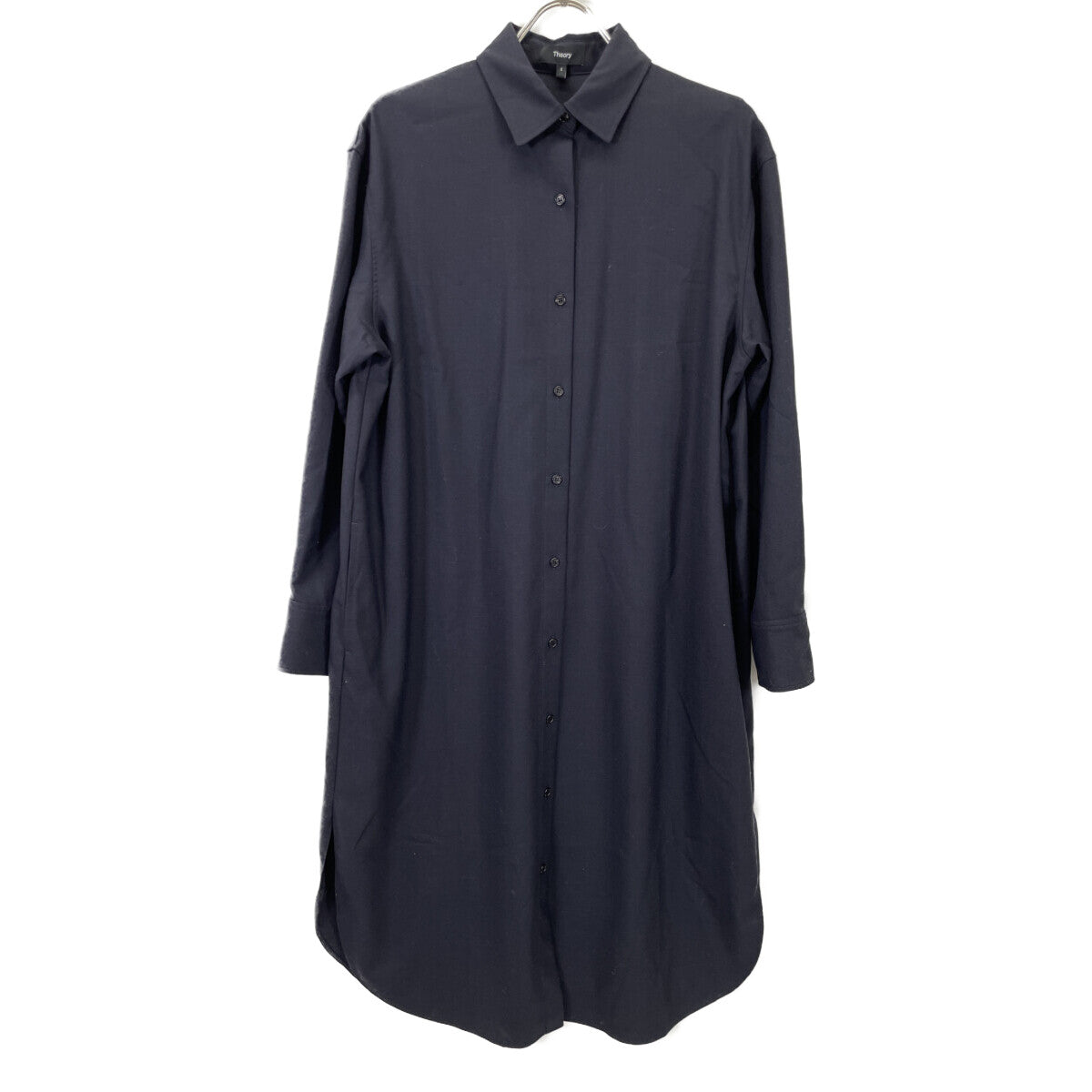 【美品/24年产】01-4305204-894-902 羊毛法兰绒长衬衫连衣裙 S 女士