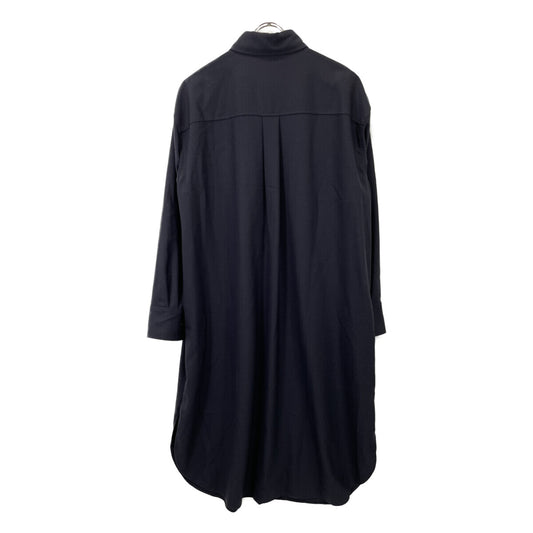 [Excellent Condition/2024 Model] 01-4305204-894-902 Wool Flannel Long Shirt Dress S Women's