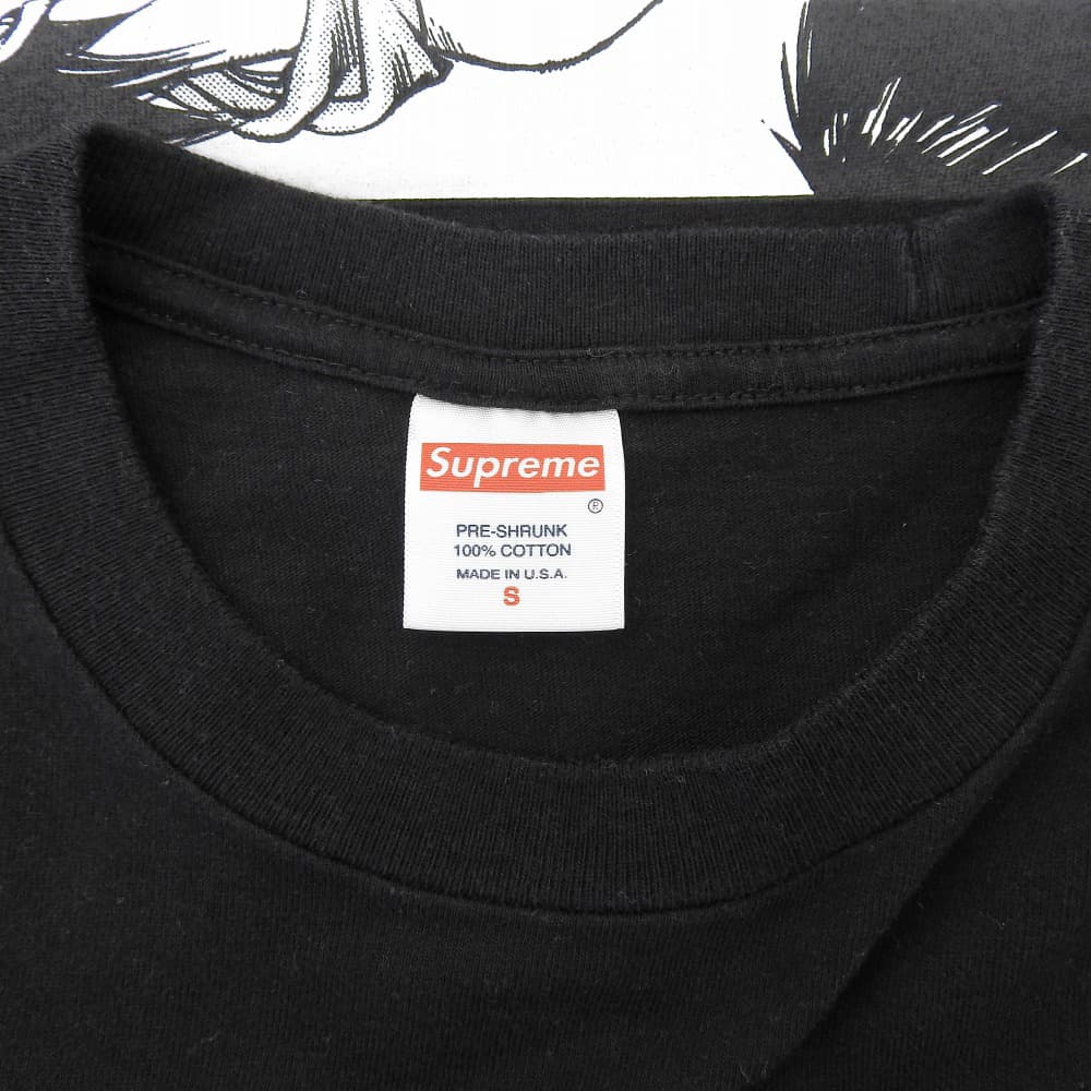 Supreme 潮牌 美品 AKIRA 阿基拉 Syringe Tee 男款 黑色 S码 17FW 上衣