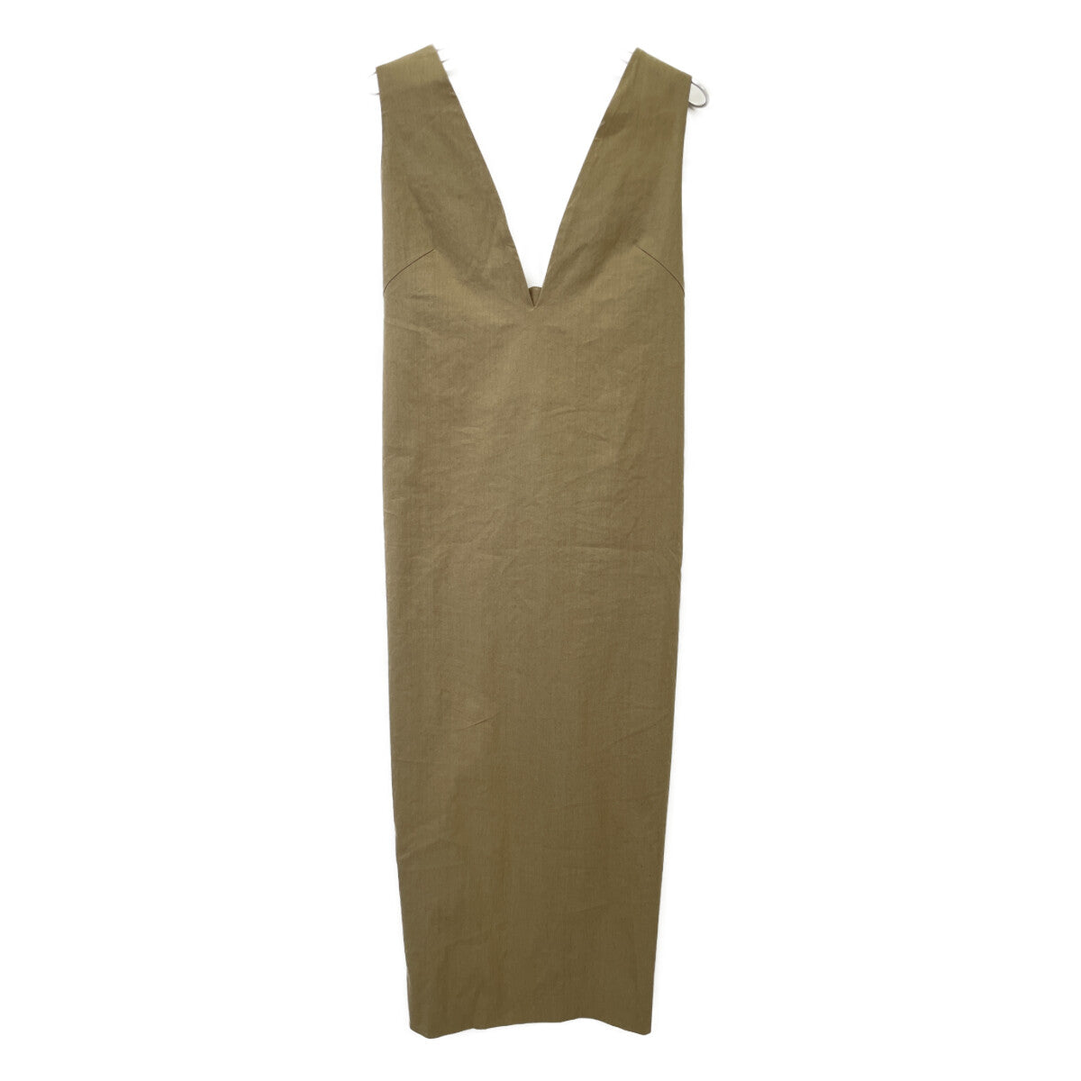 SACRA 123113041 Khaki VISCOSE LINEN OP Dress