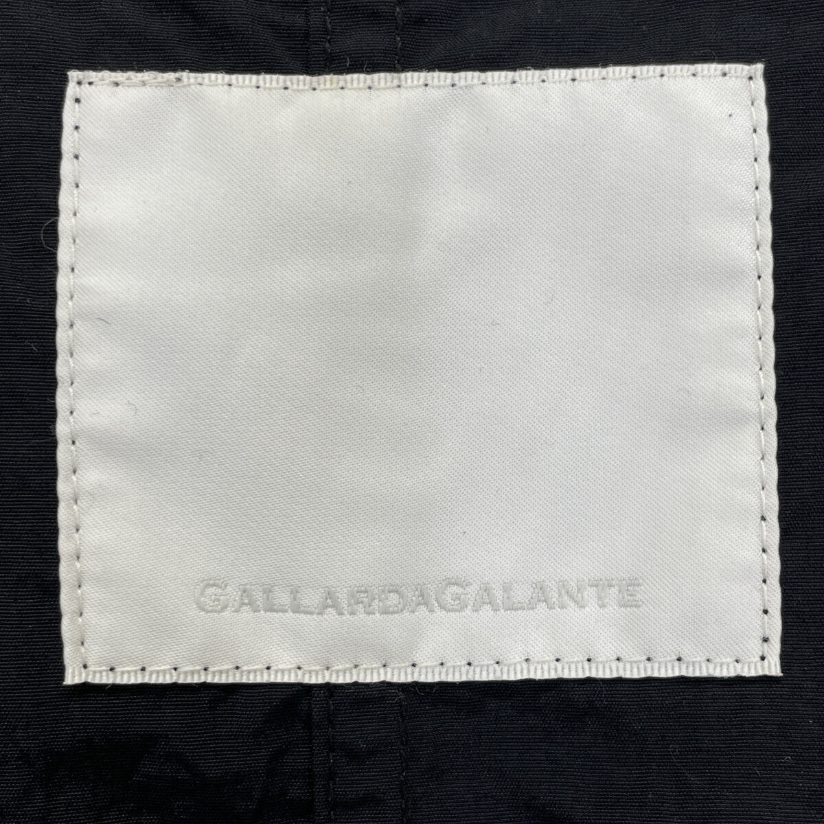 GALLARDAGALANTE ガリャルダガランテ GGZ1031108A0001 23SS ブラック リサイクルタスランフーデッドコート コート