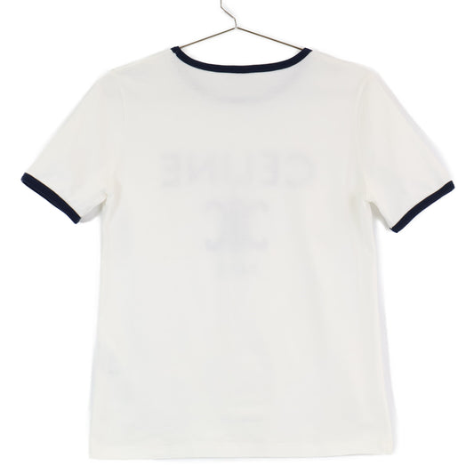 CELINE セリーヌ 【国内正規】2X872671Q トリオンフプリント 半袖Tシャツ/ トップス