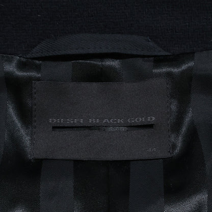 DIESEL BlackGold ディーゼルブラックゴールド ネイビー コットン チェスターコート コート