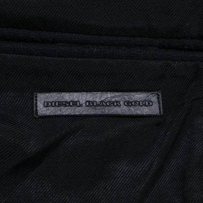 DIESEL BlackGold ディーゼルブラックゴールド ネイビー コットン チェスターコート コート