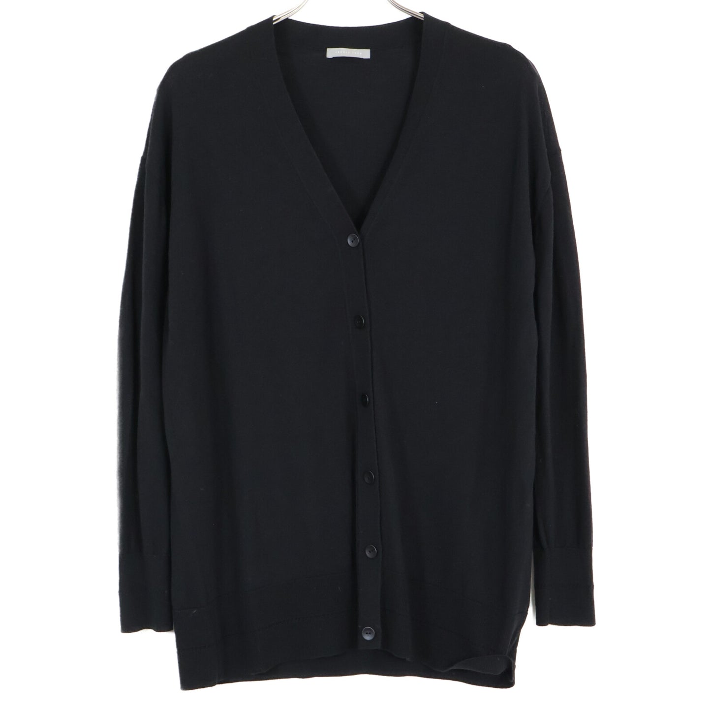 theory luxe セオリーリュクス 【美品/24年製】03-4303715 Lawrence Carrie ウォッシャブル ミディ丈 Vネックカーディガン/ トップス