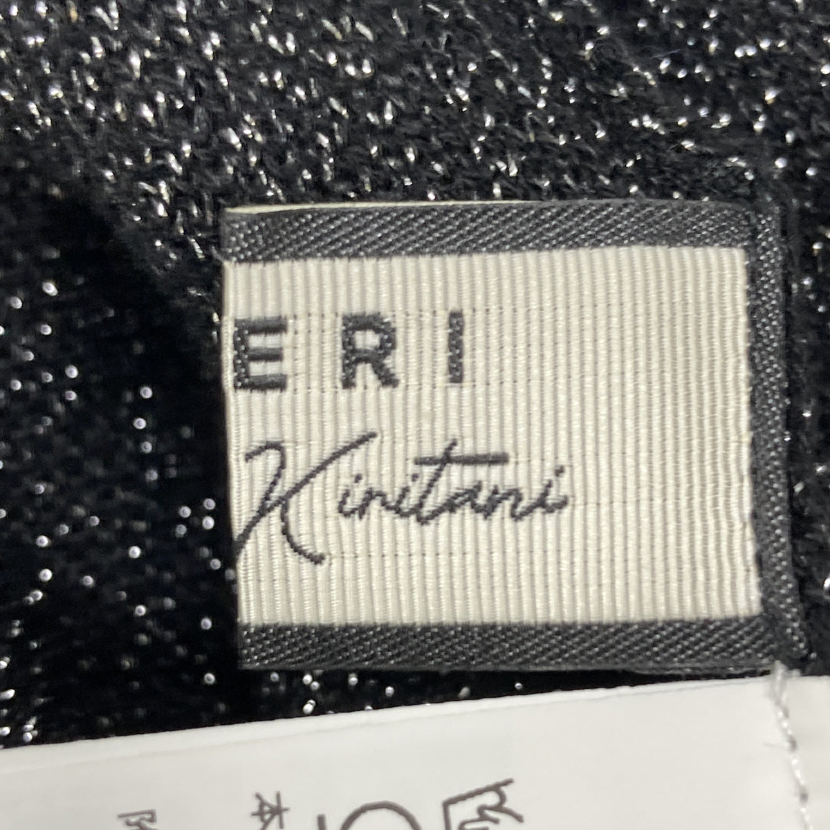 Ameri アメリ 【×MIREI KIRITANI】Black Sequin Ruffle Knit Dress Dress