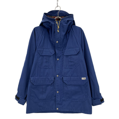 NP-2112 90s 復刻 茶ﾀｸﾞ ﾈｲﾋﾞｰ 裏地ﾁｪｯｸ ﾏｳﾝﾃﾝﾊﾟｰｶｰ ジャケット M レディース