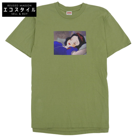 Supreme Snow White Cotton Cut and Sew Top Men's Green M 24AW Tops