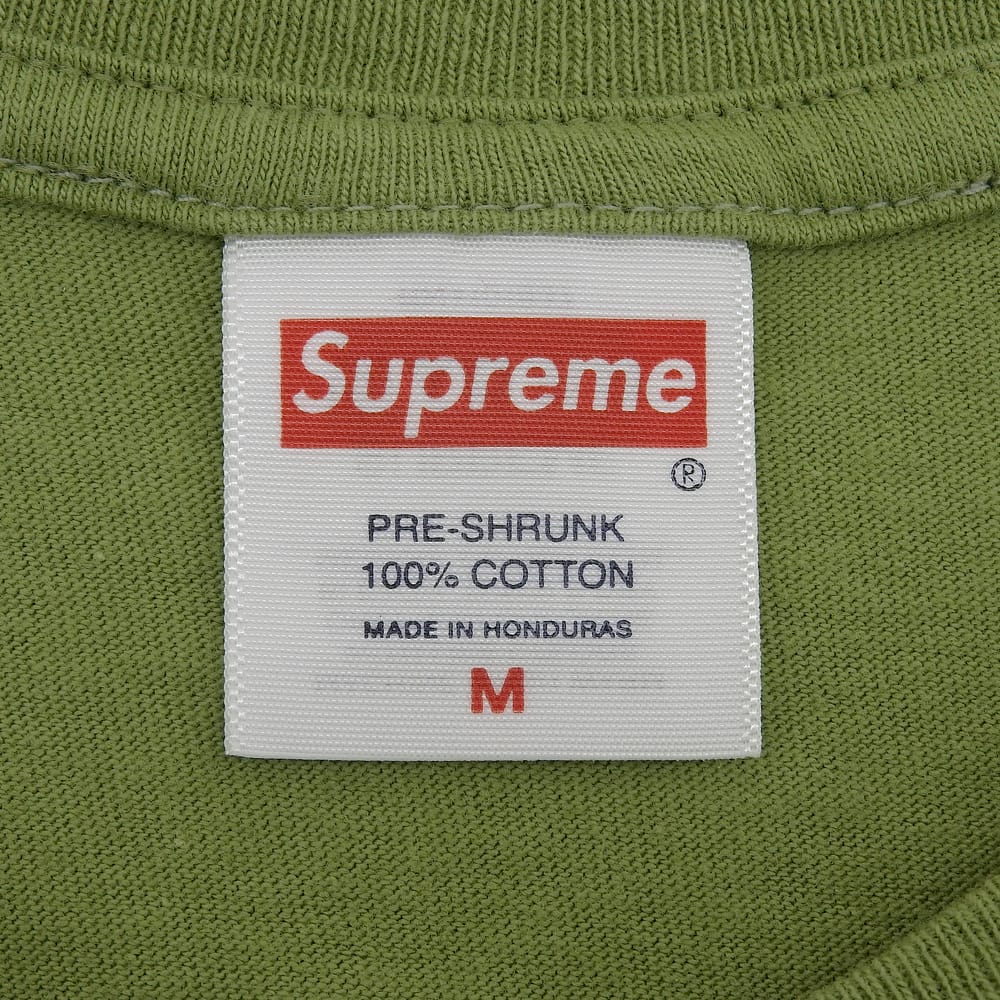 Supreme シュプリーム 白雪姫 コットン 短袖 T恤 上衣 男款 绿色 M 24AW 上衣