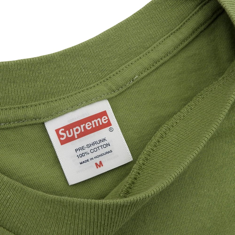 Supreme シュプリーム 白雪姫 コットン 短袖 T恤 上衣 男款 绿色 M 24AW 上衣