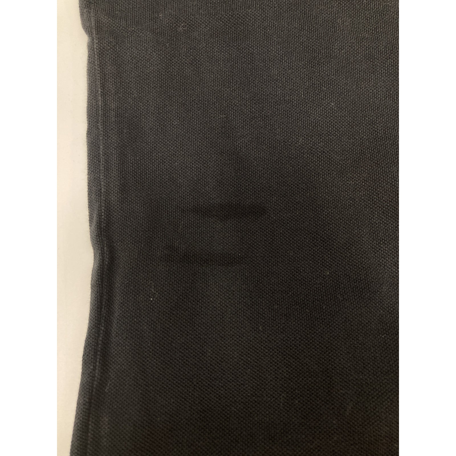 MONCLER Black Half-Zip Polo Shirt Top