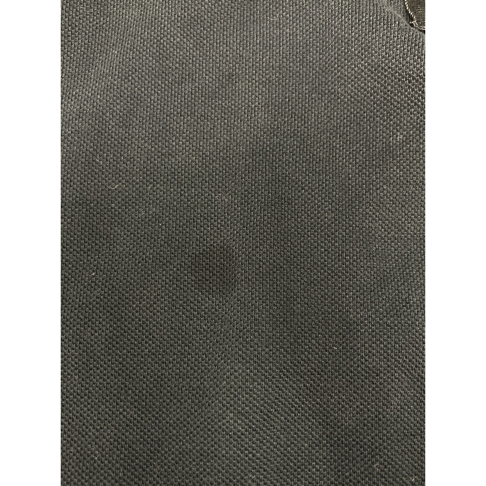 MONCLER Black Half-Zip Polo Shirt Top