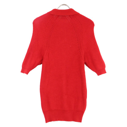 CHANEL Cotton Knit Polo Top Made in Scotland