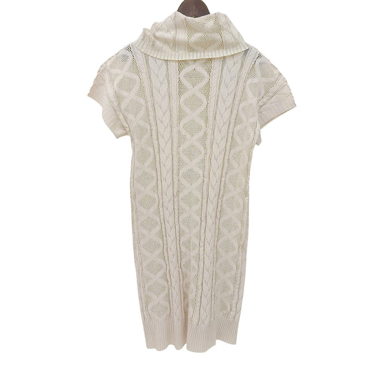 PLEATS PLEASE Pleats Please Turtleneck Sleeveless Dress Women's Beige Size 3 Dress