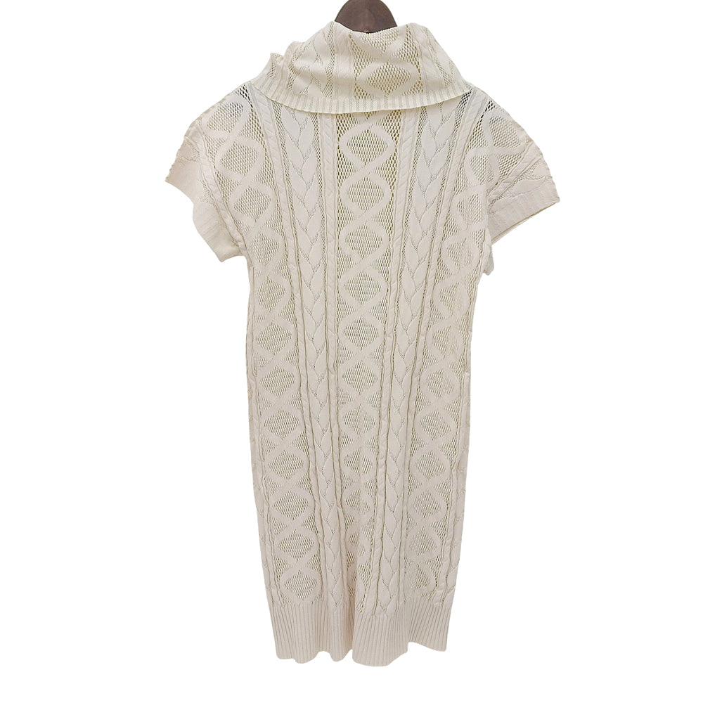 PLEATS PLEASE Pleats Please Turtleneck Sleeveless Dress Women's Beige Size 3 Dress