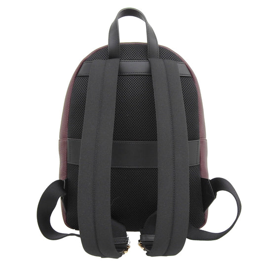 FURLA Furla Leather Backpack Daypack for Women Burgundy Backpack