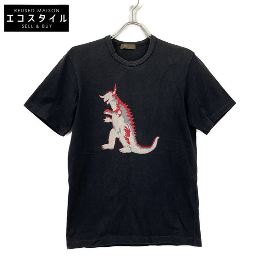 Y's for men ワイズフォーメン 【東宝】ブラック ゴジラ Tシャツ トップス