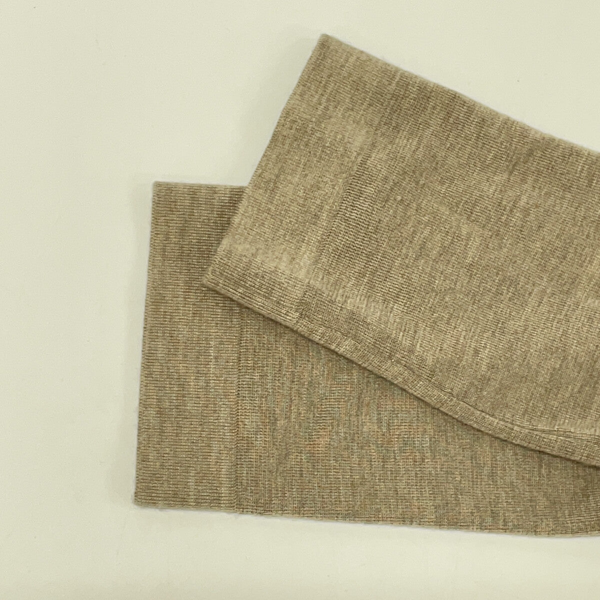 Brownish-beige cashmere x cotton cardigan top 40