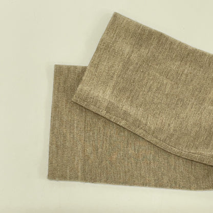 Brownish-beige cashmere x cotton cardigan top 40