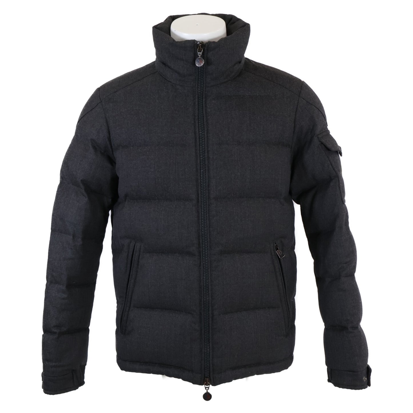 MONTGENEVRE Short Down Jacket, size 2, for men