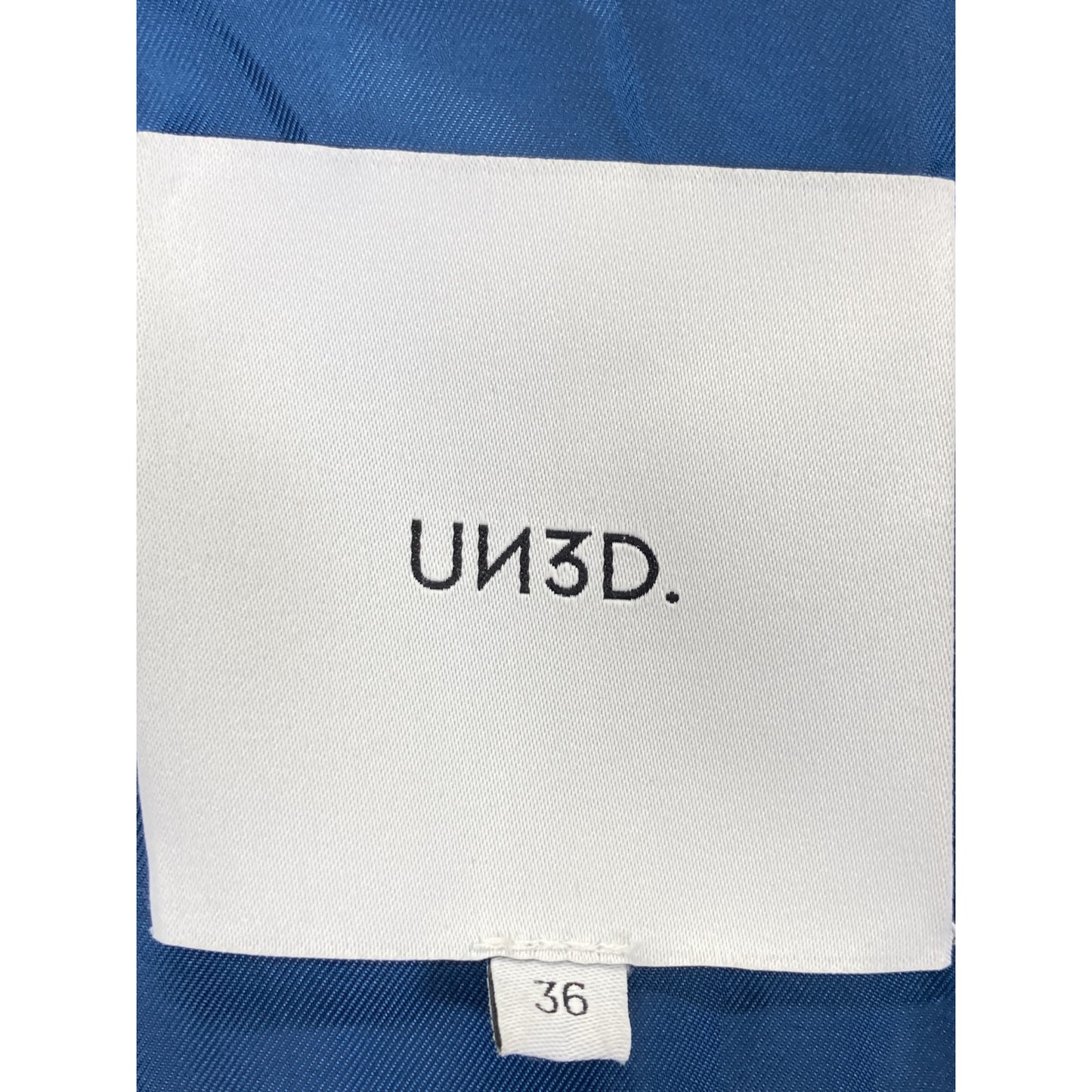 521850000501 Blue Back Pleated Coat Coat 1 Ladies