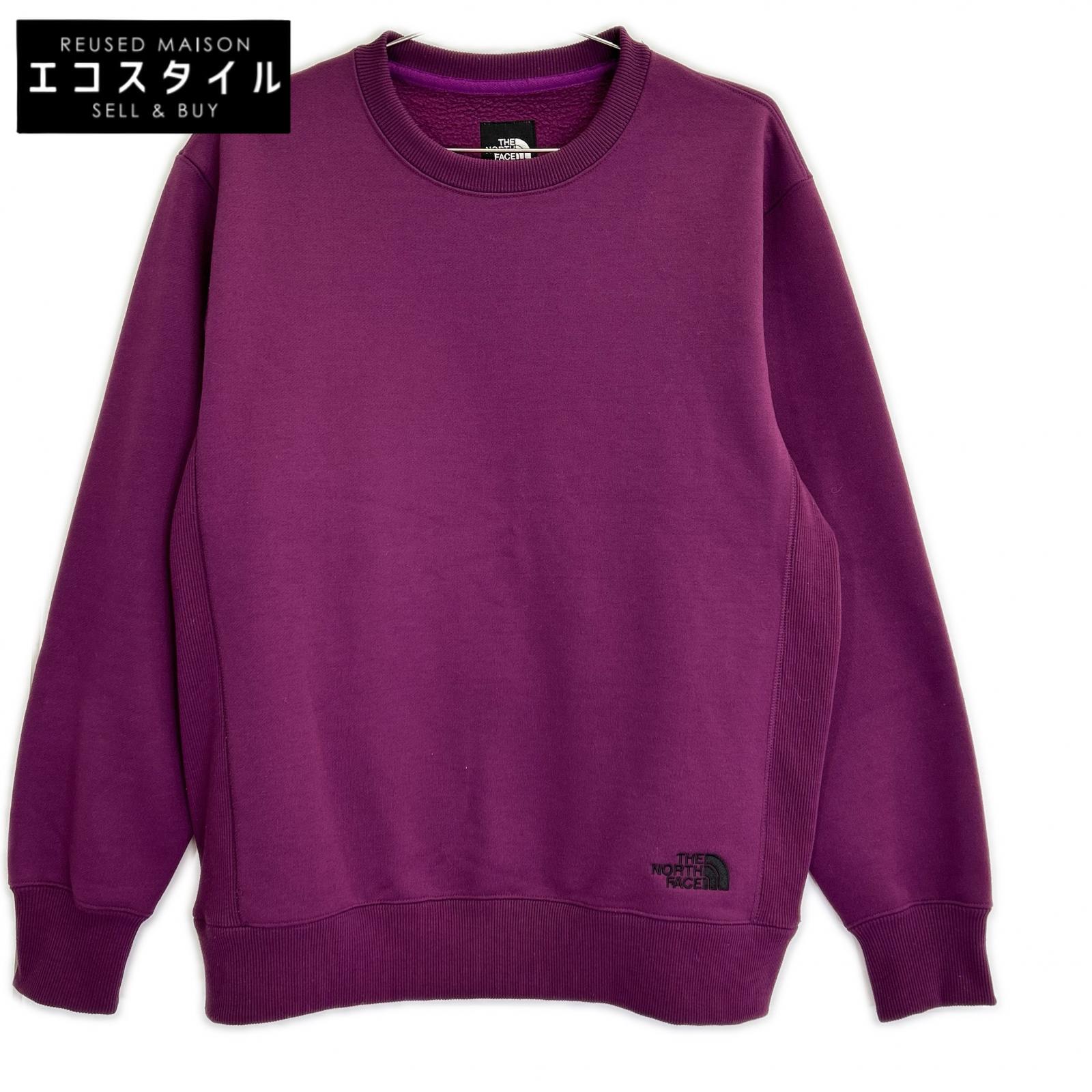 THE NORTH FACE 北面 NT61917R 紫色 圆领 卫衣 上衣