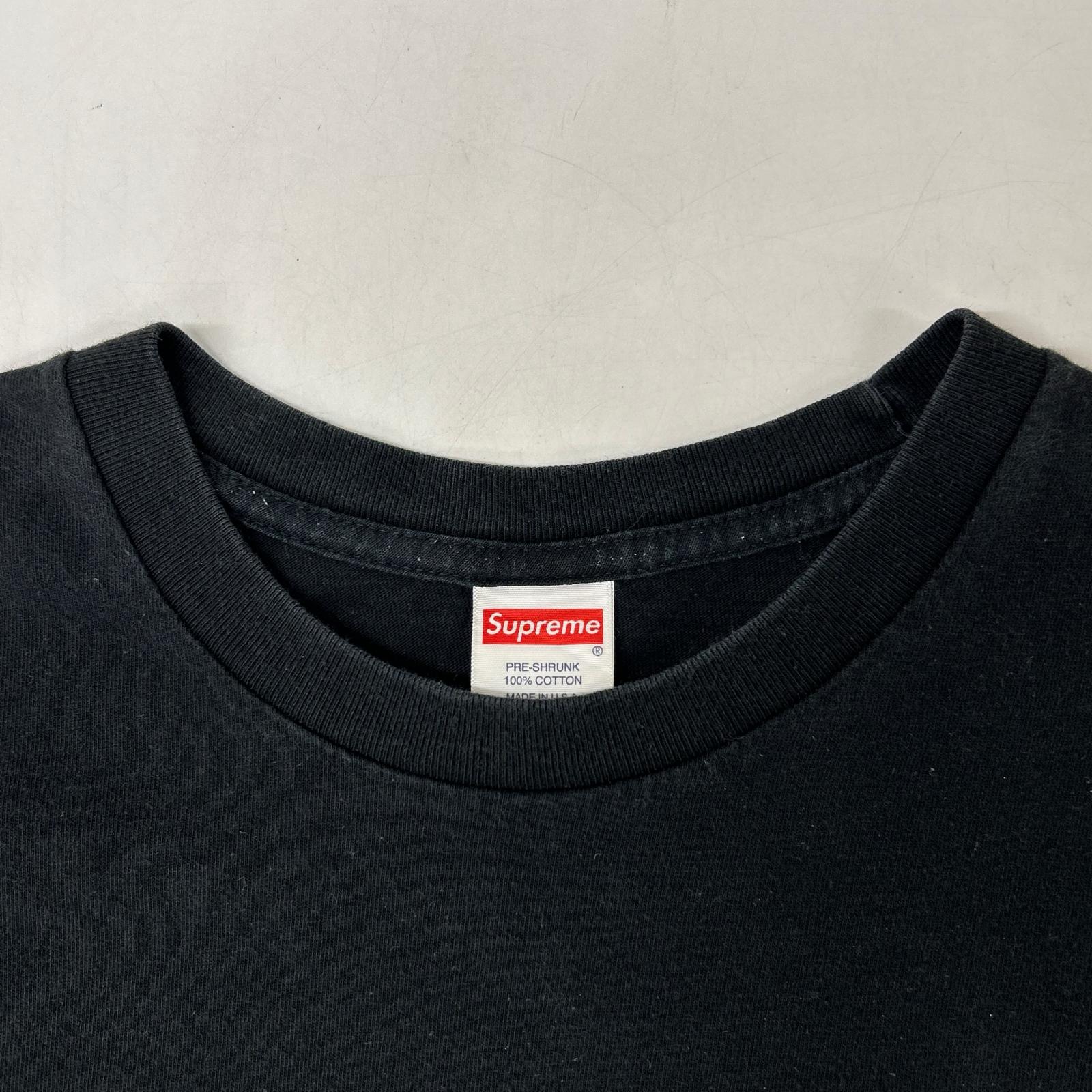 Supreme シュプリーム 22SS ブラック Person Tee 半袖 ロゴプリントTシャツ トップス