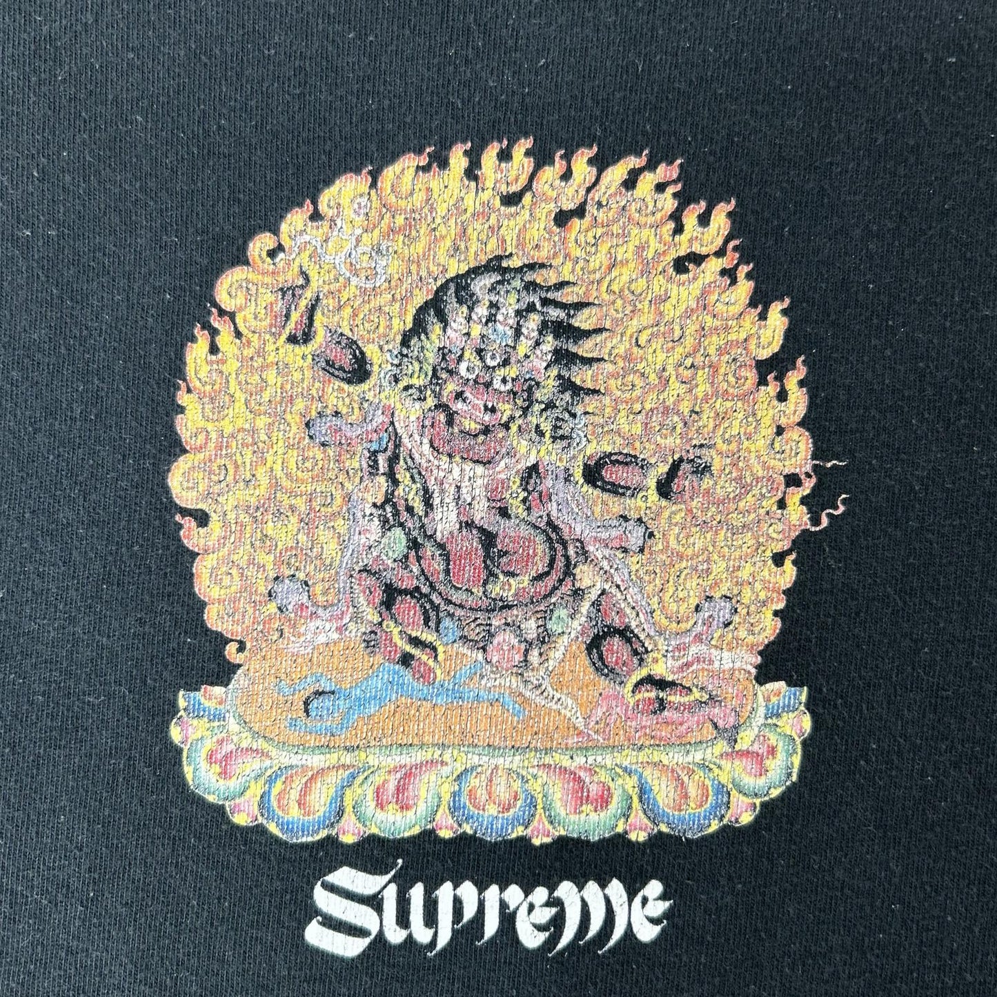 Supreme シュプリーム 22SS ブラック Person Tee 半袖 ロゴプリントTシャツ トップス