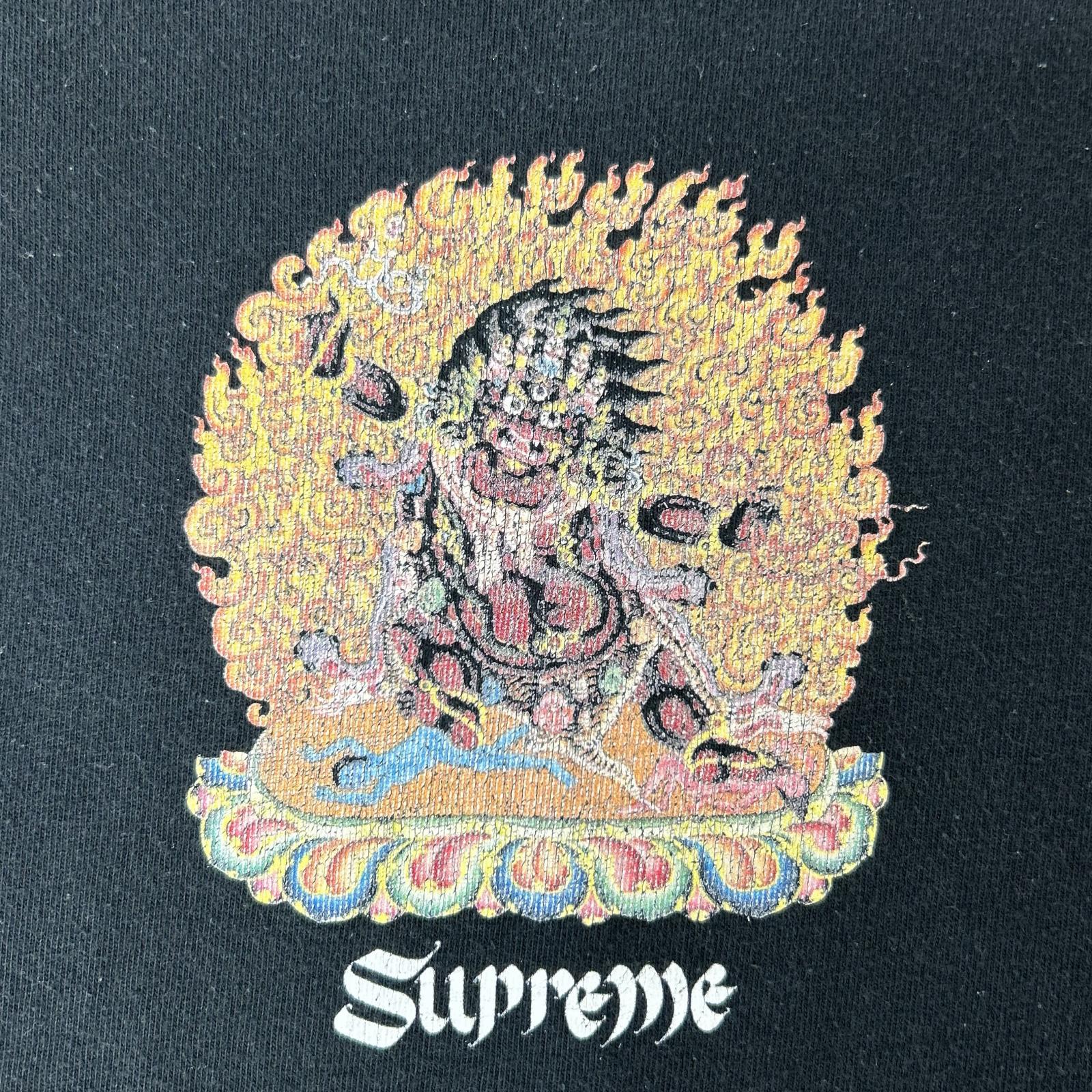 Supreme シュプリーム 22SS ブラック Person Tee 半袖 ロゴプリントTシャツ トップス