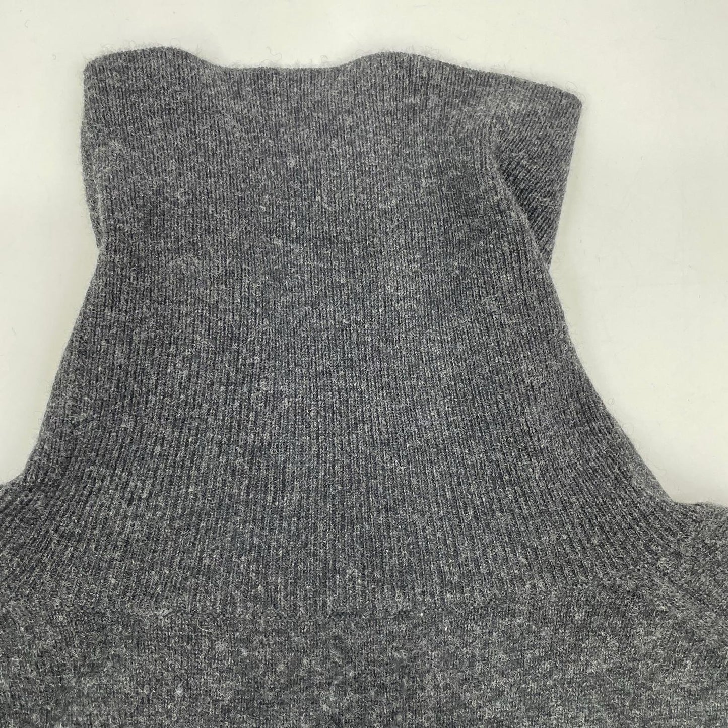 Theory 时装品牌 23年 灰色 羊毛羊绒混纺 高领连衣裙 连衣裙 S