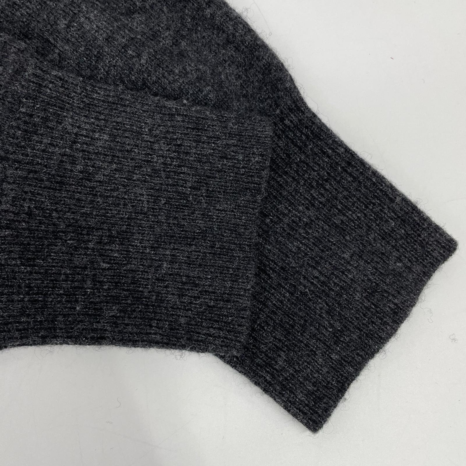 Theory 时装品牌 23年 灰色 羊毛羊绒混纺 高领连衣裙 连衣裙 S