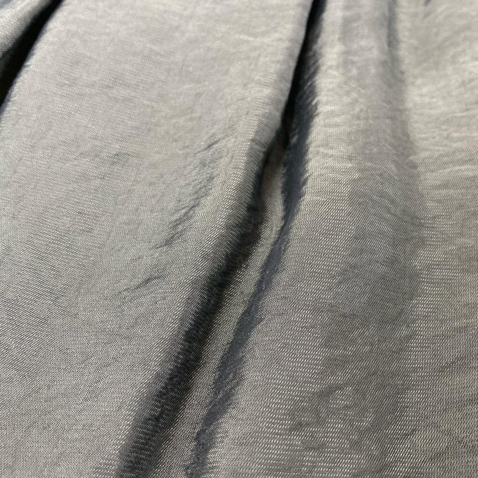 blurhms ブラームス 24SS BHSW24S6NyR ダークオリーブ ナイロン ギャザー スカート スカート