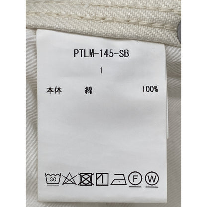 PTLM-145-SB 白色 棉斜纹布工装裤 下装 1 女式