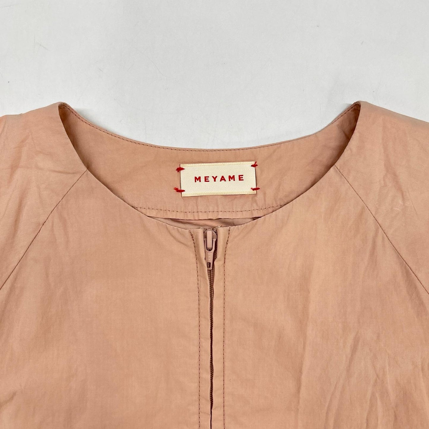MEYAME メヤメ MEY-1423 ピンク HALF ZIP ALL IN ONE オーバーオール オールインワン