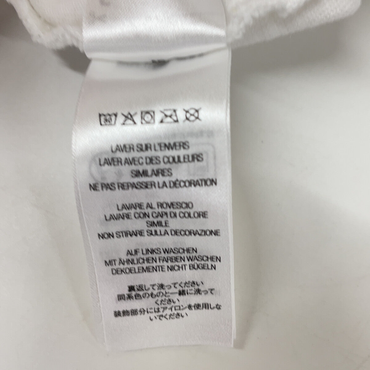 24秋冬 白色 Old English 长袖上衣 M 男士
