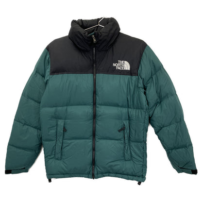 THE NORTH FACE ノースフェイス ND91841 ブラック×グリーン Nuptse ダウンジャケット ジャケット