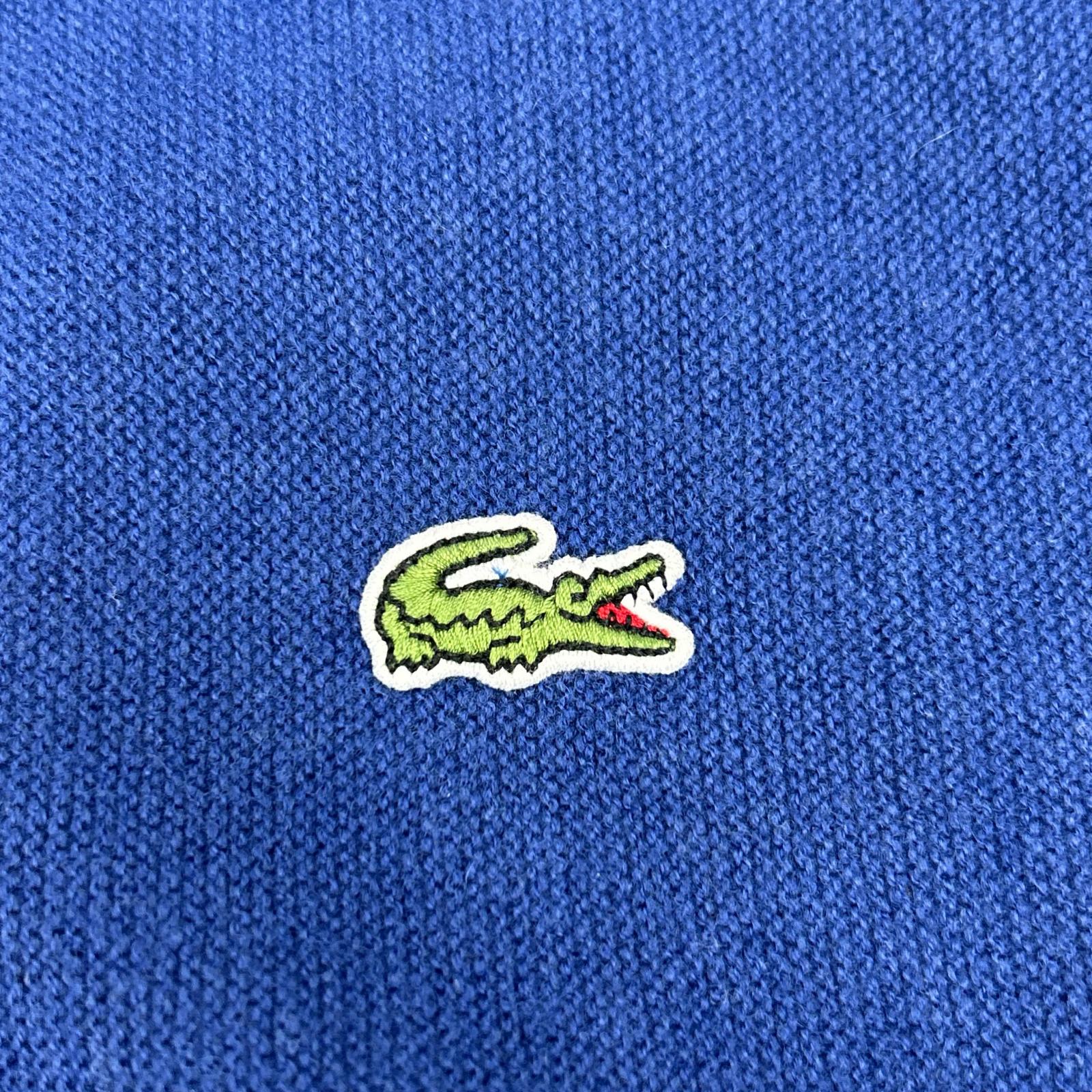 Lacoste ラコステ AH0397 ガーター編み Vネック カーディガン トップス
