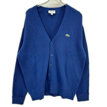 Lacoste ラコステ AH0397 ガーター編み Vネック カーディガン トップス