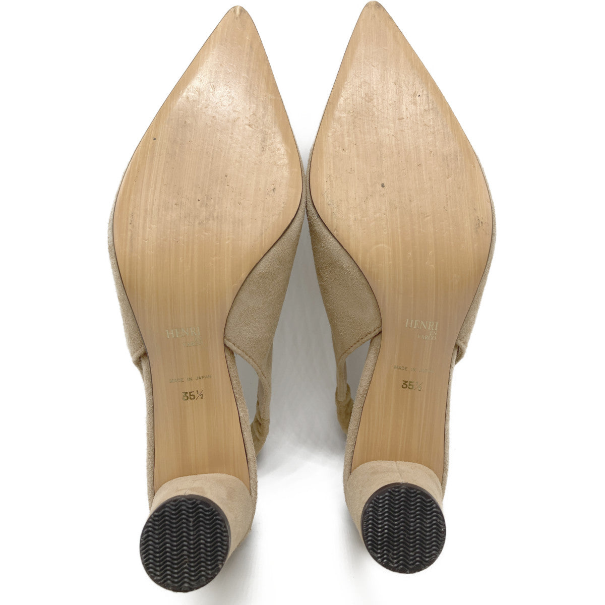 252041 MONICA Back-Strap Pumps Shoes 35.5 Women's