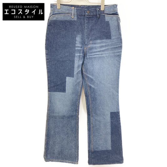 needles ニードルズ Blue Patchwork Denim Pants Bottoms S Men's