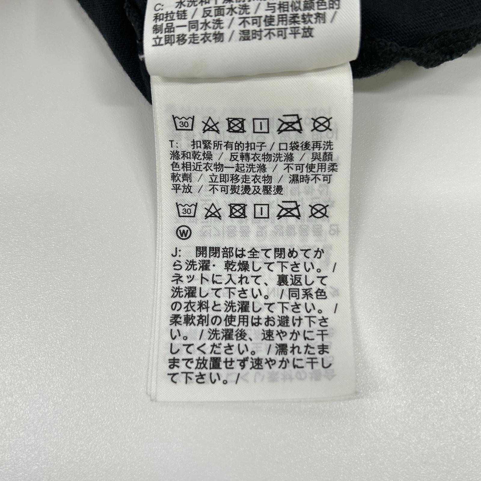 BLACKCOMMEdesGARCONS ブラックコムデギャルソン ×NIKE ナイキ ブラック スウォッシュロゴ カットソー トップス