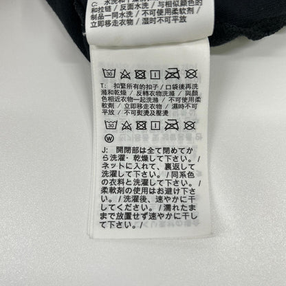 BLACKCOMMEdesGARCONS ブラックコムデギャルソン ×NIKE ナイキ ブラック スウォッシュロゴ カットソー トップス