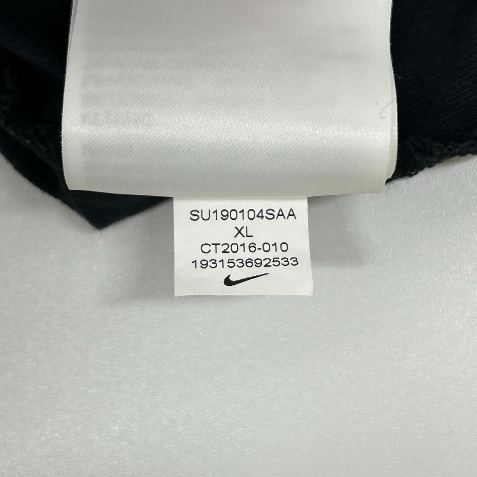 BLACKCOMMEdesGARCONS ブラックコムデギャルソン ×NIKE ナイキ ブラック スウォッシュロゴ カットソー トップス