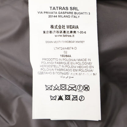 TATRAS タトラス LTAT24A4874 24年製 グレー ザラガ ダウンベスト ベスト