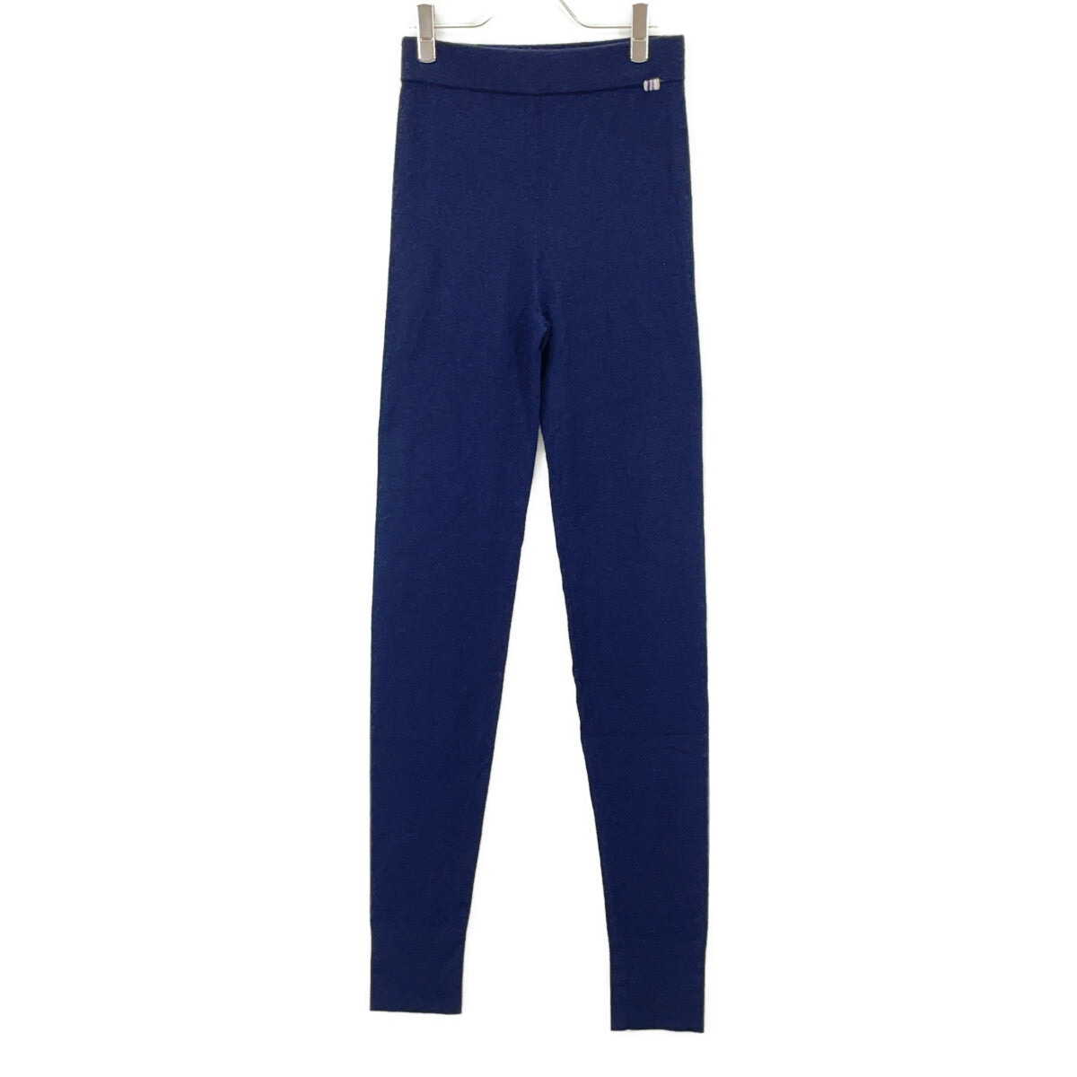 EXTREME CASHMERE Extreme Cashmere navy knit long pants bottoms