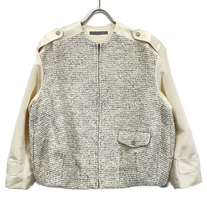 theory luxe Theory Luxe 2025 ivory Jewel Tweed Jira Jacket jacket
