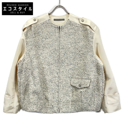 theory luxe セオリーリュクス 25年 アイボリー Jewel Tweed Jira Jacket ジャケット