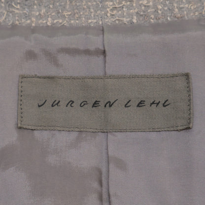 JURGEN LEHL ヨーガンレール グレー ウール×コットン ツイード ジャケット ジャケット