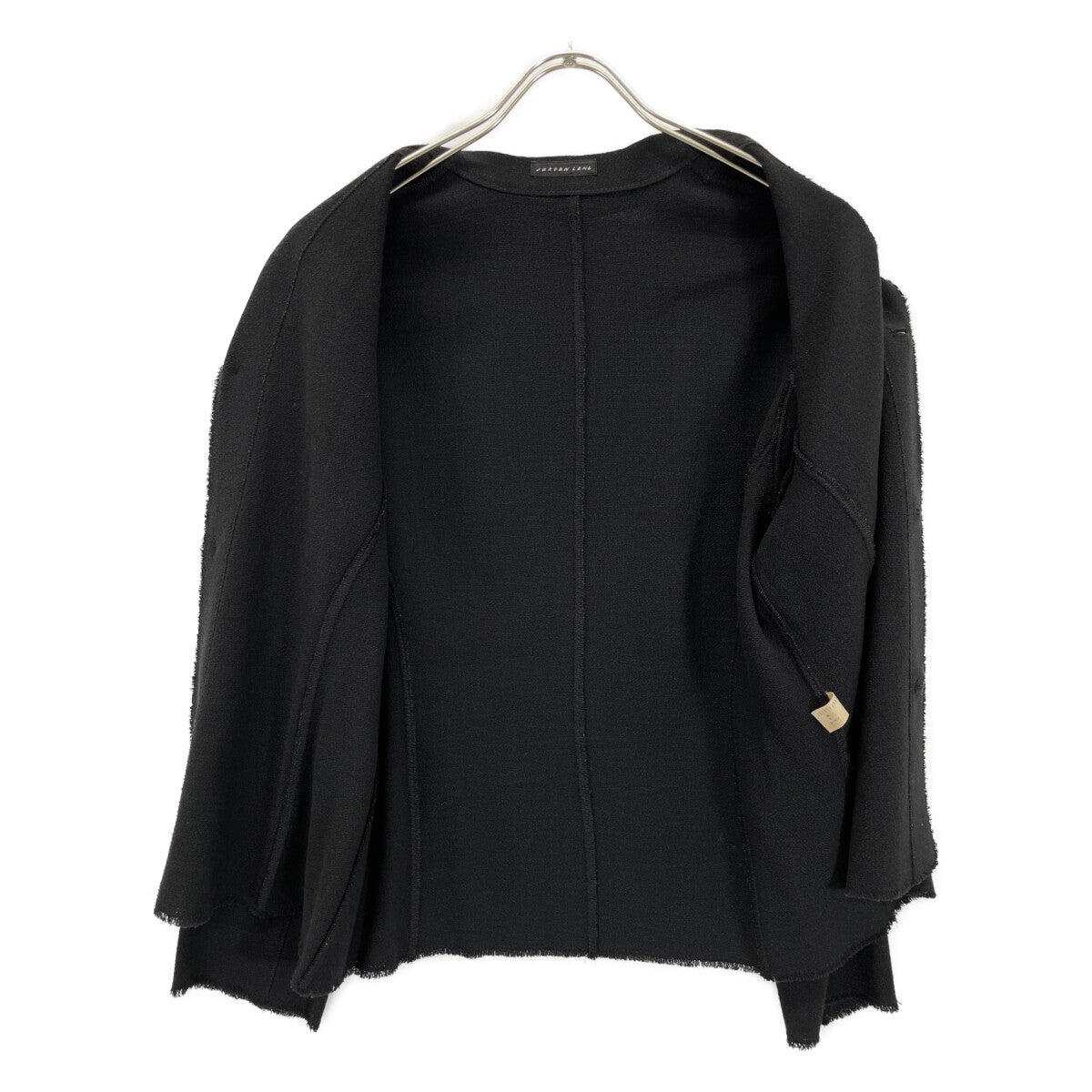 JURGEN LEHL Black Linen×Wool Tailored Jacket Jacket
