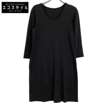 JURGEN LEHL Brown Silk×Wool Dress Dress